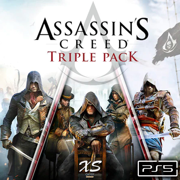 Assassins Creed Triple Pack PS5 (Retro)