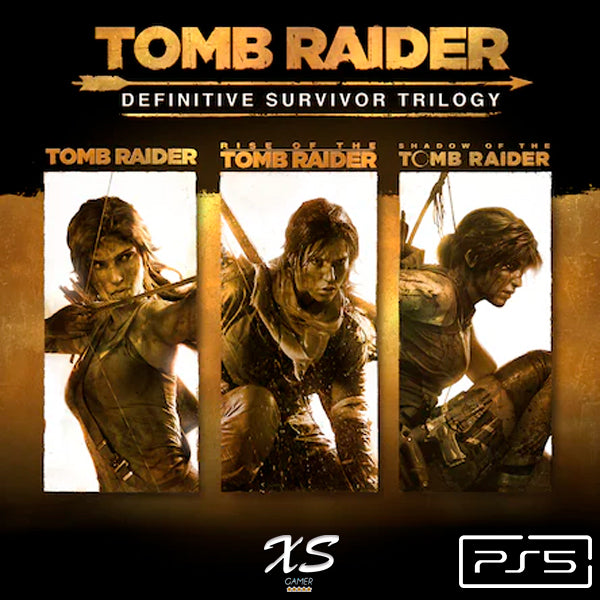 Tomb Raider: Definitive Survivor Trilogy PS5 (Retro)