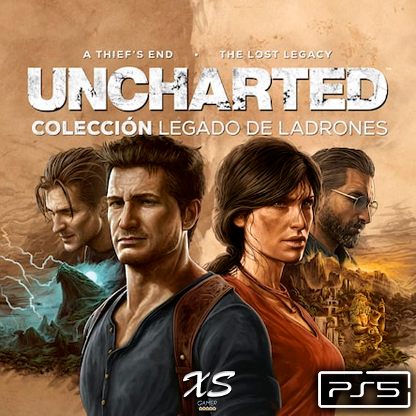 Uncharted Colección Legado de Ladrones PS5