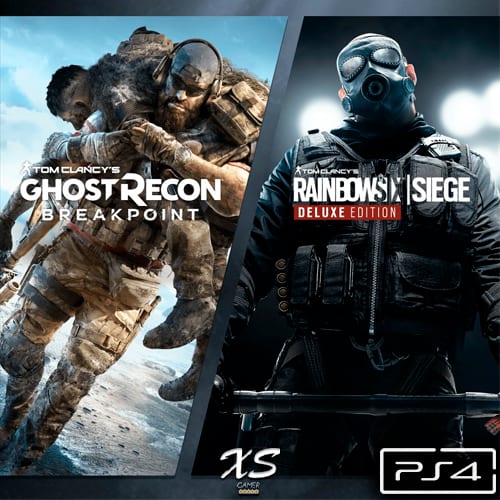 Rainbow Six Siege y Ghost Recon Breakpoint Bundle PS4 | XS Gamer