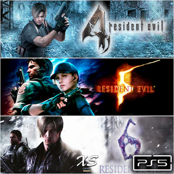 Resident Evil Triple Pack PS5 (Retro)